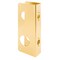 Prime-Line Brass Lock and Door Reinforcement Plate for 1-3/4 In. Thick Doors, Brass Finish (Single Pack) U 9931 - alternate 1